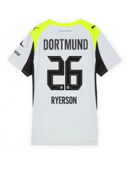 Zenske Futbalové oblečenie Borussia Dortmund Julian Ryerson #26 2025-26 Krátky Rukáv - Preč